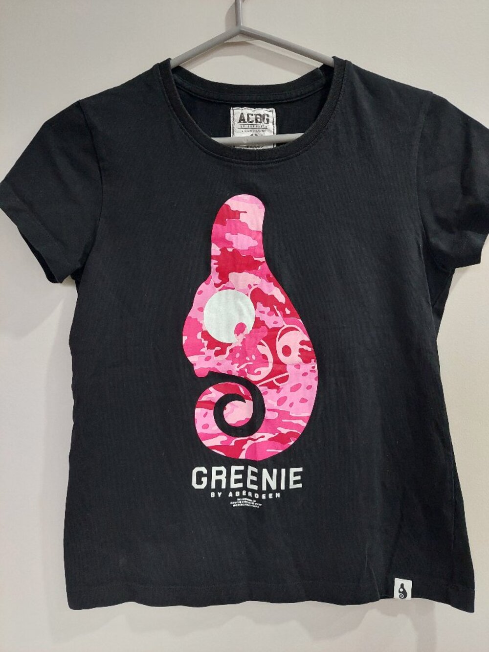 ACBG Aberdeen W's S Graphic Tee Cartoon Character Streetwear Hong Kong Film
